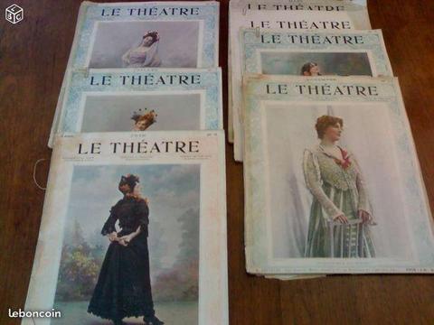 Lot de 7 revues Le Théâtre