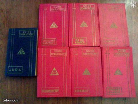 Lot de 6 guides touristiques MAAIF