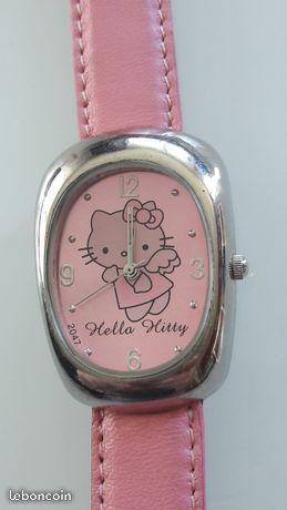 Montre Hello Kitty bracelet cuir