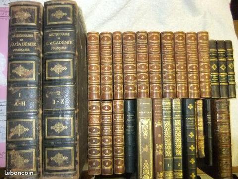 Livres anciens 1818 à 1934 de 200 ANS