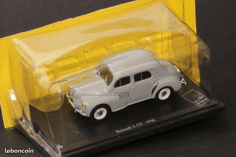 Miniature Renault 4CV 1946 - Musée de la Poste