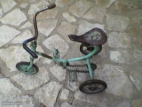 Tricycle des années 30 (collectionneur)