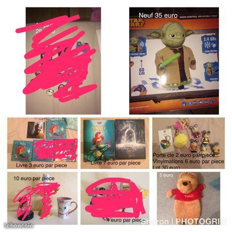 Grand lot articles Disney pour petit prix