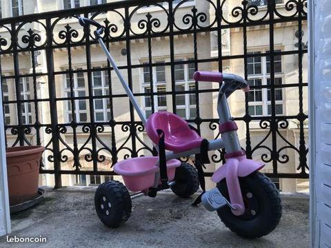 Vélo / tricycle Smoby rose