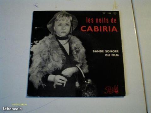 RARE EP BOF / OST LES NUITS DE CABIRIA