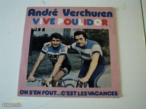 SP ANDRE VERCHUREN 45 tours ( CYCLISME )