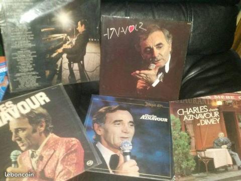 collection unique 25 vinyles Charles Aznavour