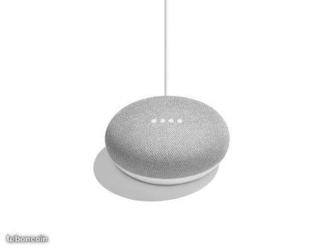 Google Home Mini assistant vocal - Gris - Neuf