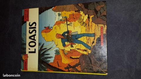 BANDE DESSINEE ANCIENNE Lefranc l'oasis 1981