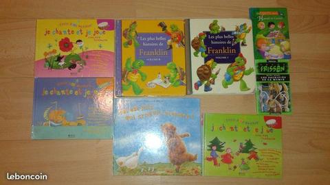 Divers livres enfants: Franklin et autres