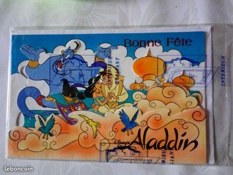 Carte Aladin Bonnes Fêtes Neuve