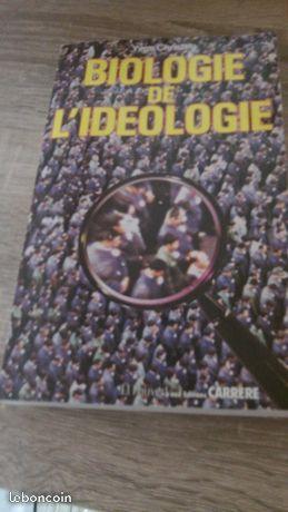 Livre biologie de l'ideologie d'yves christen