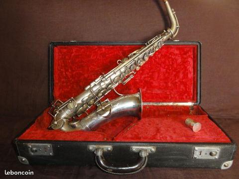Saxophone alto argenté Buffet Crampon