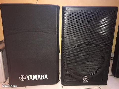 2 Enceintes Bi amplifié 1100 W Yamaha