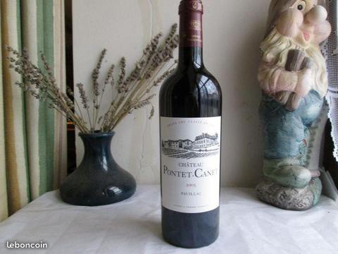 1 Bouteille Pontet Canet 2005 GCC