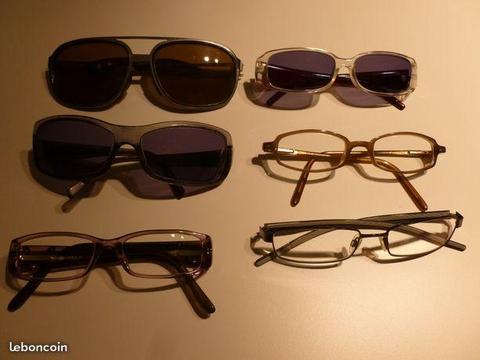 Lot de 6 paires de lunettes