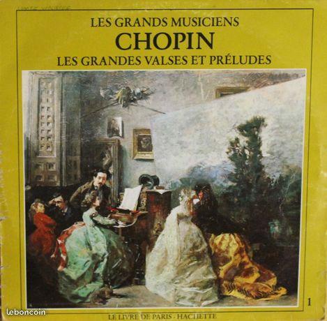 33 tours Chopin Les grandes valses et prélude
