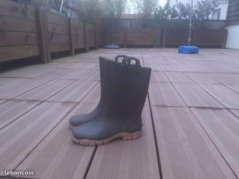 Bottes de pluie BOATILUS DUCKY 32/33 kaki