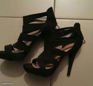 Chaussures talons taille 38