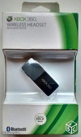 Xbox 360 wireless headset bluetooth neuf
