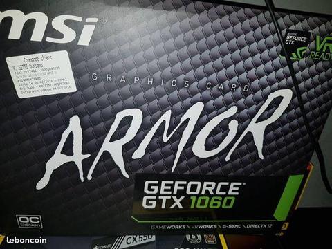 MSI 1060 3gb oc URG