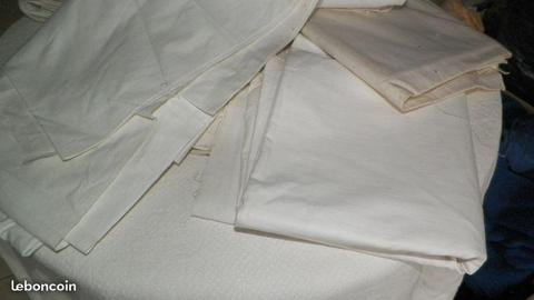 Coupons de tissu blanc (marie86370)