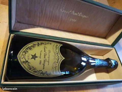 Champagne brut cuvee Dom Perignon vintage 1988