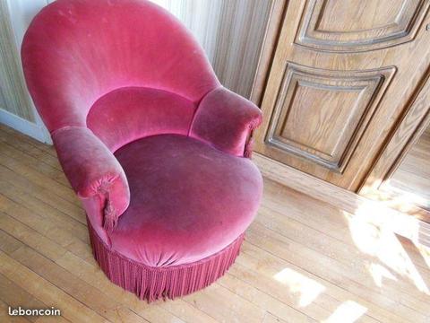 Fauteuil crapaud