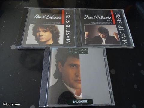 Lot 3 cd daniel balavoine