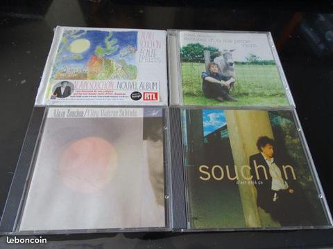Lot 4 cd alain souchon