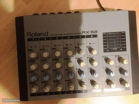 Table de mixage Roland RX-62