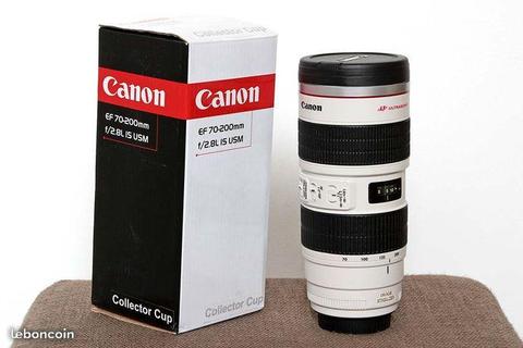 Mug objectif Canon 70-200mm