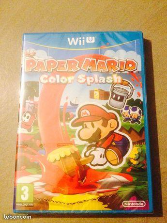 Paper Mario Color Splash Wii U neuf