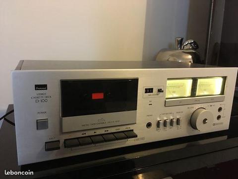 Platine cassette Sansui D-100
