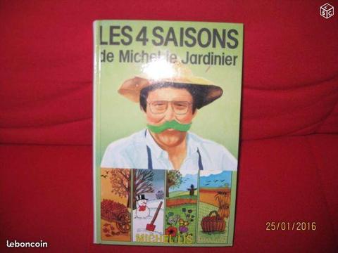 Livre les 4 saisons michel le jardinier