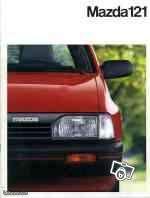 Catalogues Mazda 121 1988 / 1990