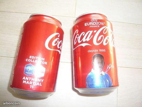 Canettes coca Edition Collector Euro 20