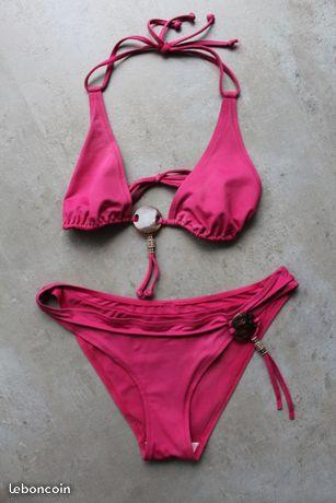 Maillot bain 2 pièces / ETAM / Rose / 38