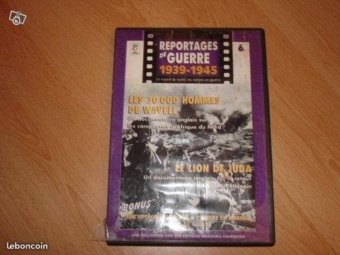 Dvd reportages de guerre 39-45 (bibine77