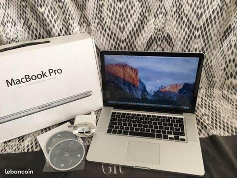 MacBook Pro 15 pouces/ 2,66Ghz/ 1To, état neuf