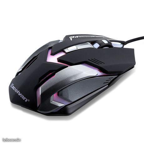 Souris Gaming 3200 DPI LED Optique NEUF