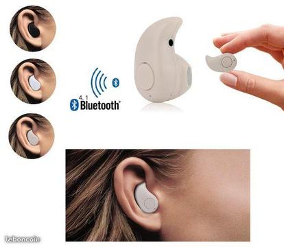 Mini oreillette Bluetooth sans fil appel + musique