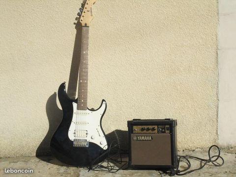 Guitare et ampli Yamaha