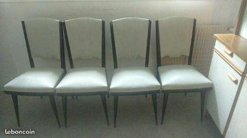 4 chaises à