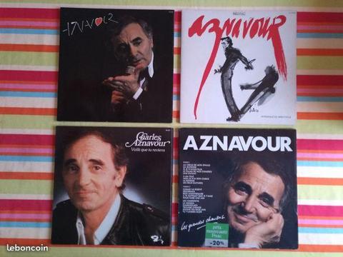 Disques 33 tours Charles Aznavour