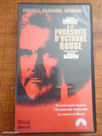 Cassette vidéo VHS A la poursuite d'Octobre rouge