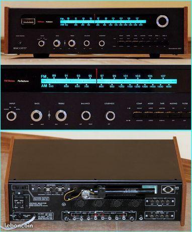 Ampli Tuner SCOTT Stereomaster 636 S - Etat NEUF