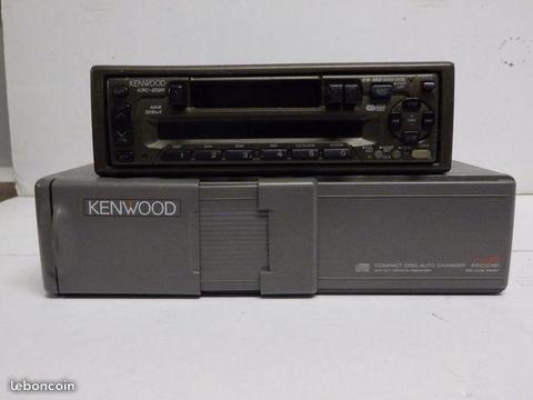 Auto-radio kenwood cassette + cd (lou73)