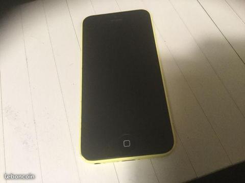 iPhone 5c 16go jaune