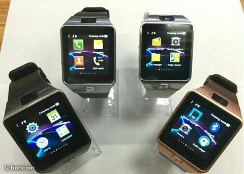 smart watch sim caméra